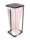 Spetebo Müllsackständer in schwarz - 60 Liter - Ideal für gelbe Säcke -...
