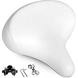 Übergroßer Fahrradsattel Herren Damen Bequem,Breit Weich Fahrrad...