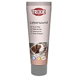 TRIXIE Hundeleckerli PREMIO Hunde-Leberwurst 110g - Premium Leckerlis für Hunde...