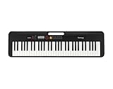 Casio CT-S200BK CASIOTONE Keyboard mit 61 Standtasten und Begleitautomatik,...