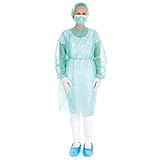 FRANZ MENSCH 50 Stück Hygostar Schutzset PP, grün, 5-teilig, Schutzset,...