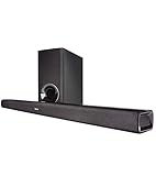 Denon DHT-S316 2.1 Flache TV Soundbar mit kabellosem Subwoofer, Bluetooth, HDMI...