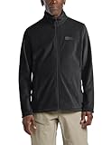 Jack Wolfskin Herren Taunus Fz M Fleece-Jacke, Schwarz, L EU