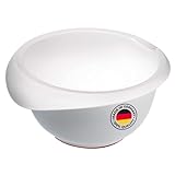 Westmark Rühr-/Backschüssel, 2,5 l, Mit Ausgießer, Kunststoff, Weiß,...