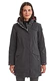 Killtec Damen Parka Grindavik WMN CT B - Funktionsparka mit abzippbarer Kapuze -...