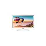 LG 24TN510S- WZ 60 cm (24 Zoll) Smart TV Monitor HD 1366x768 16:9 DVB-T2/C/S2...