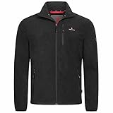 Höhenhorn 25H12+ZWL Eigler Herren Fleece Jacke Full Zip Schwarz Gr. M