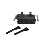 Fackelmann 40191 Raclette-Gerät, Raclette-Gerät für 2 Personen, Käse, Kerze,...