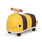 B. toys Rutschauto aus Holz – Rutscher Biene auf Rollen für Kinder und Babys,...