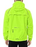 BALEAF Fahrradjacke Herren Regenjacke Wasserdicht Atmungsaktiv Wanderjacke...