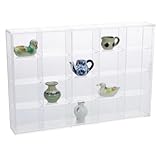 Safe 5257 Klein-Vitrine aus Acryl-Glas mit Schiebetür I 20 Fächer à 57 x 47 x...