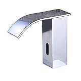 Gangang Automatischer Sensor Berührungsloser Wasserhahn Square Body Waschbecken...
