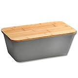 Kesper | Brotbox, Material: Kunststoff, Bambus, Maße: B: 35 x H: 13,5 x T: 20...