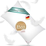 Bach's Betten Welt Daunenkissen 5 Sterne Hotel Kissen 40x80 cm Canada Klasse 1...
