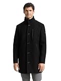 TOM TAILOR Herren 1046983 2-in-1 Wollmantel mit Abnehmbarer Innenjacke,...