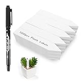 100 Stück Pflanzenschilder,Pflanzenschilder zum Beschriften,Kunststoff...