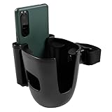 Zamboo Getränkehalter Kinderwagen & Buggy mit Handyhalter | Universal...
