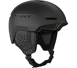 Scott Track Plus Helmet Schwarz, Ski- und Snowboardhelm, Größe L - Farbe Black