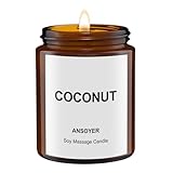 ANSOYER Massagekerze, feuchtigkeitsspendend und nahrhaft für Home SPA...