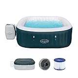 Bestway LAY-Z-SPA Ibiza AirJet™ Whirlpool, 180 x 180 x 66 cm, 4-6 Personen,...