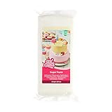 FunCakes Rollfondant Bright White: Einfach zu verwenden, glatt, flexibel, weich...