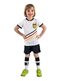 Fußball Trikotset Trikot Kinder 4 Sterne Deutschland WUNSCHNAME Nummer Geschenk...