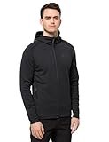 Jack Wolfskin Herren Baiselberg Hooded Fz M Fleece Jacke, Schwarz, M EU
