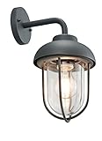 Trio Leuchten Außen Wandleuchte Duero 202760142, Aluminium Druckguss anthrazit,...