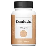 KOMBUCHA | Kapseln mit Kombucha Extrakt | 180 Kapseln | Premium Qualität aus...