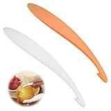 2 Stück Orangenschäler, Orange Schäler, Effektiver Zitrusschäler für...