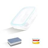 ERUIV Aufbewahrungsbox Küche, Frischhaltedosen, Vorratsdosen Glas mit Deckel...