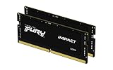 Kingston FURY Impact PnP 32GB (2x16GB) 5600MT/S DDR5 CL40 SODIMM Gaming Speicher...