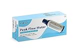 KNOXZY Peak Flow Meter für Erwachsene zur Überwachung der Lungenfunktion –...