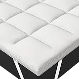 GMTextiles Microfaser Topper 140x200cm +5 cm mit 4 Anti-Rutsch-Ecklaschen -...
