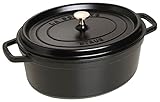 STAUB Cocotte, Gusseisen Bräter, Alle Herdarten inkl Induktion, Oval 41 cm, 12...