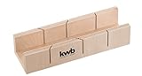 kwb Schneidlade 311026 (Mehrschichtholz, 245 x 53 x 40 mm, für 45° und 90°...