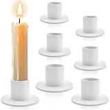 6 Stück Kerzenhalter für Stabkerzen,Retro Candlelight Dinner Kerzenhaltern...