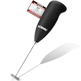 Bomann® elektrischer Milchaufschäumer | Mixer für Milchschaum in...