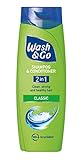 Wash & Go 2-in-1 Classic Shampoo und Conditioner, 6er Pack (6x400 ml)