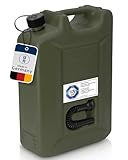 hünersdorff 802010 Kraftstoff-Kanister Profi 20L für Benzin, Diesel und andere...