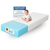 Arensberger Kindermatratze Babymatratze Nora | 70x140cm Höhe 12cm | Bezug...