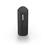 Sonos Roam WLAN & Bluetooth Speaker, schwarz – Wasserdichter Lautsprecher mit...