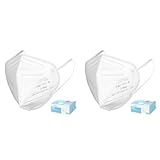 Siegmund 20 Stück Atemschutzmaske nach FFP2-Norm Mundschutz (Packung mit 2)