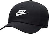 Nike FB5063-010 K NK Club Cap US CB FUT WSH Hat Unisex Black/White Größe 1SIZE