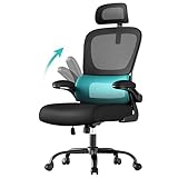 SONGMICS Bürostuhl, Schreibtischstuhl, ergonomischer Netzstuhl, mit...