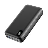 A ADDTOP Power Bank, 65W 20000mAh Laptop Portable Charger with 2 USB C & 1 USB A...