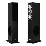 mohr 1 Paar Standlautsprecher SL15 schwarz Lautsprecherboxen, HiFi Klang zum...