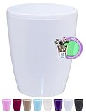 Santino Orchideentopf D 15cm mit Dochtsystem und Wasserstandsanzeige für den...
