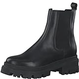 Tamaris Damen Stiefel Leder schwarz 40