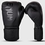 Venum Unisex-Youth Challenger 2.0 Kids Boxhandschuhe, Schwarz / Weiß, 8-ounce...